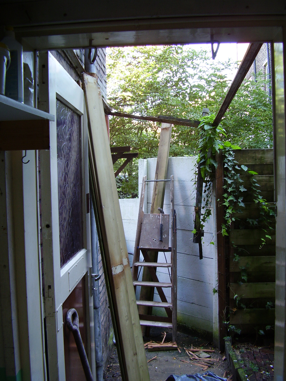 Keuken aanbouw in tuindorp